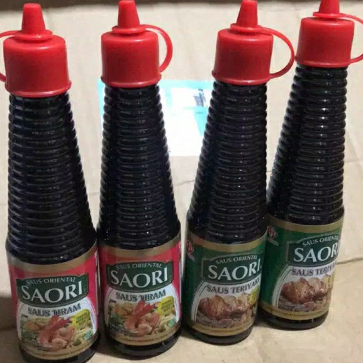 

Potongan spesial Saori Saos Tiram dan Teriyaki 133ml