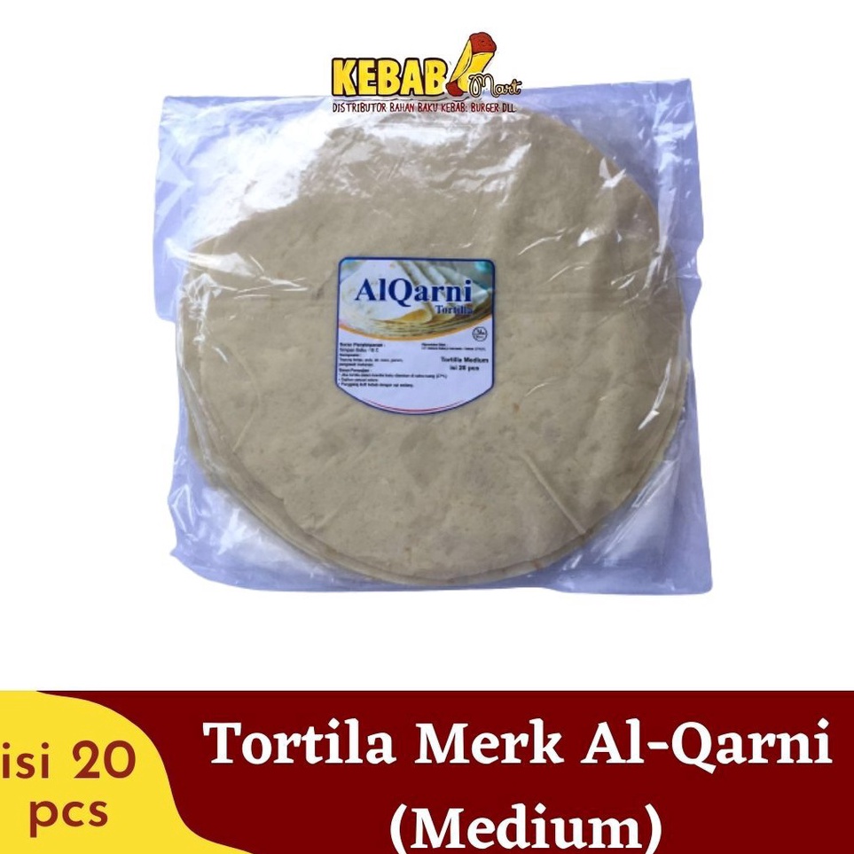 

Best Deal Kulit Kebab Tortilla Medium Merk Al-Qarni