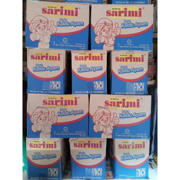 

️✔️✔️ Mie Sarimi Rasa Kaldu Ayam Harga Per/Dus isi 40pcs (kuah) - Mie Murah !