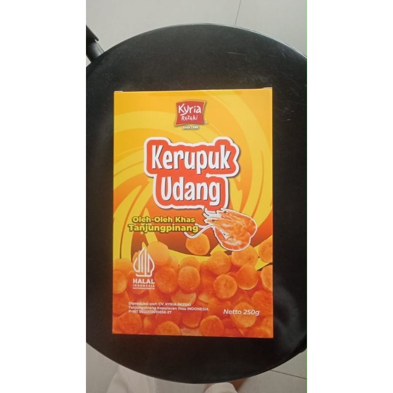 

Kerupuk mentah udang 250gr, asli tanjungpinang