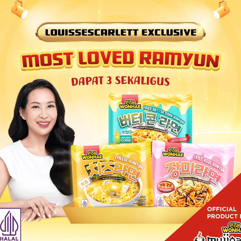 

Sale Sekarang [Louisse Scarlett Exclusive] Most Loved Ramyun Wonhae