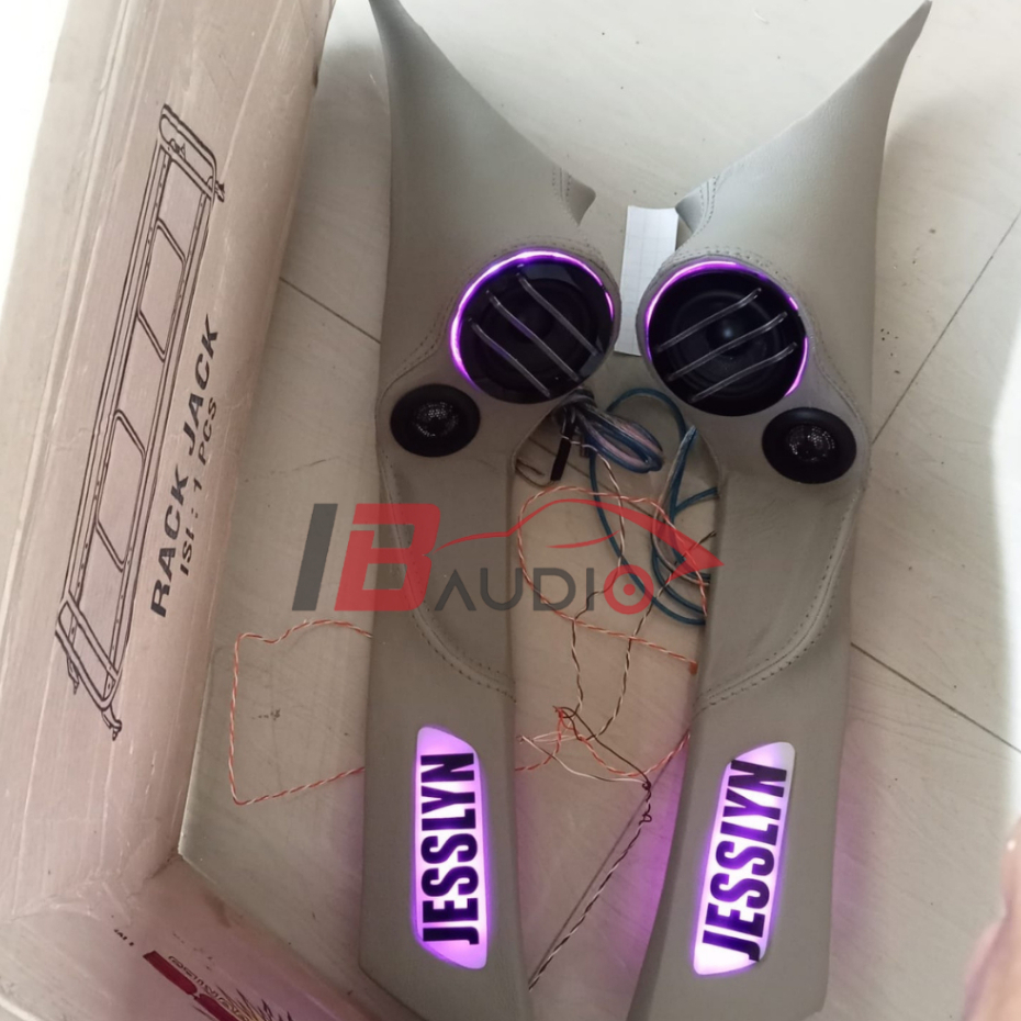Garnish Cover Pilar A Housing Tempat Speaker Midrange Tweeter Mobil 3 Way Toyota New Avanza Xenia Ve