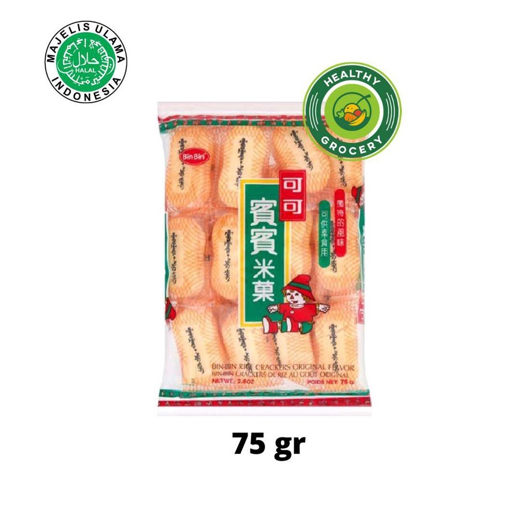 

Real Promotion Bin Bin Rice Crackers Original 75gr