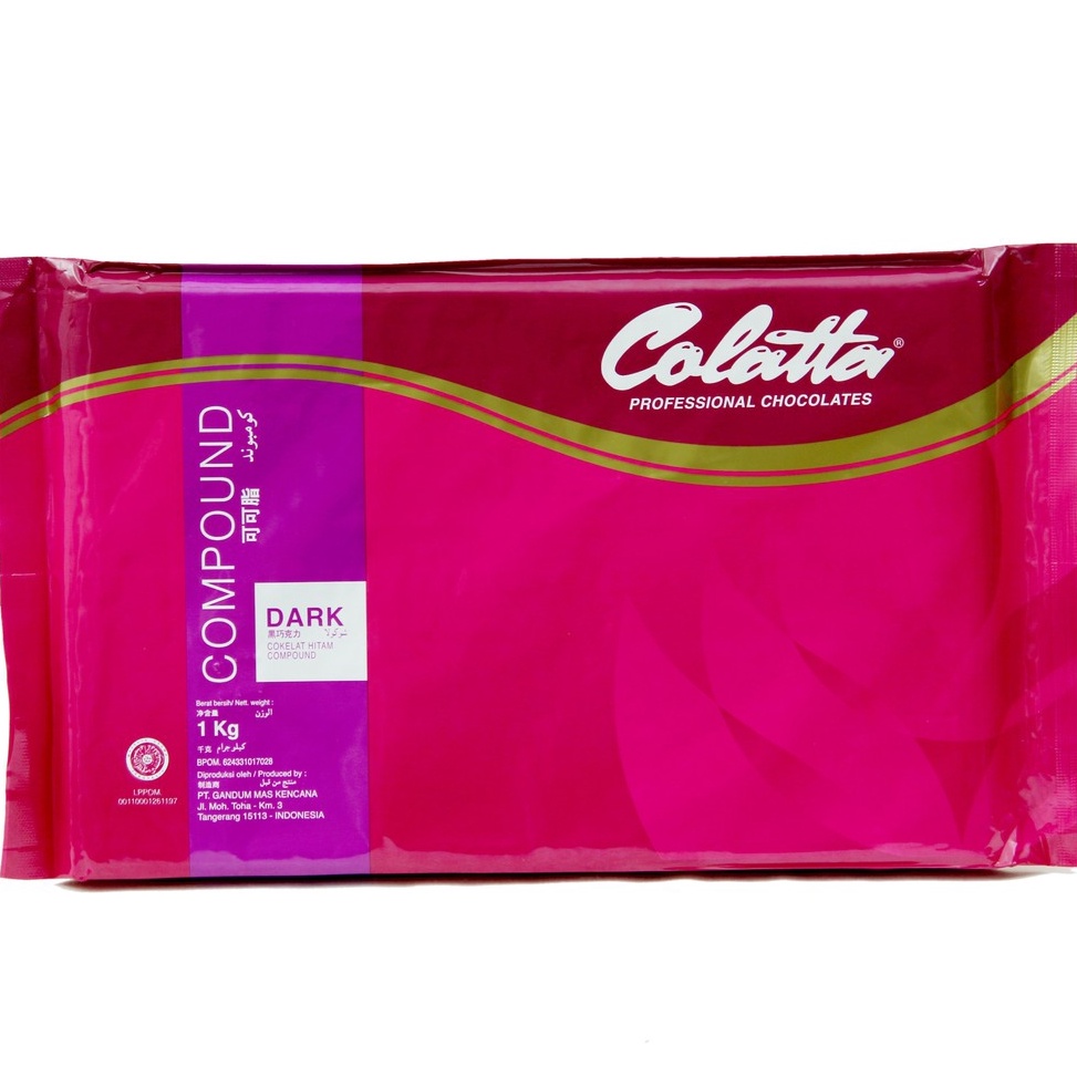 

Produk Ekslusif Cokelat Batang - Colatta Dark Chocolate Compound Kemasan 1kg !!!