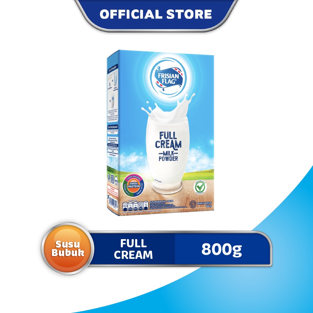 

Ready Stok Frisian Flag Fullcream Purefarm 800g !