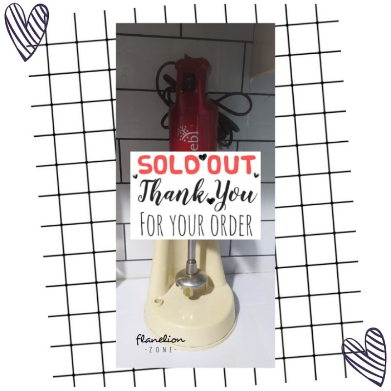 Hand Blender TOKEBI Merah|Red Murah PreLOVEd|ThRiFtiNg|SeCoNd