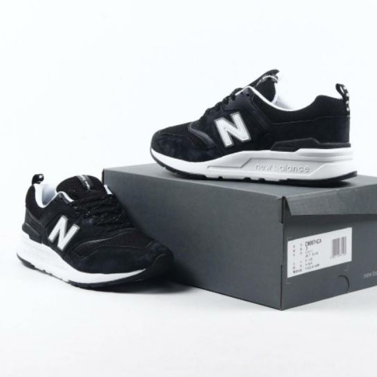 Sepatu NB New Balance 997 Black White CM997HLY - Sneakers New Balance