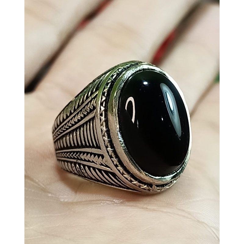 Cincin kecubung Wulung senter ungu