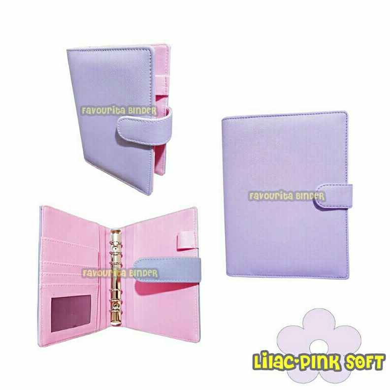 

Ready Stok Custom Nama Binder Polos 6 Ring A5 Kulit Premium murah