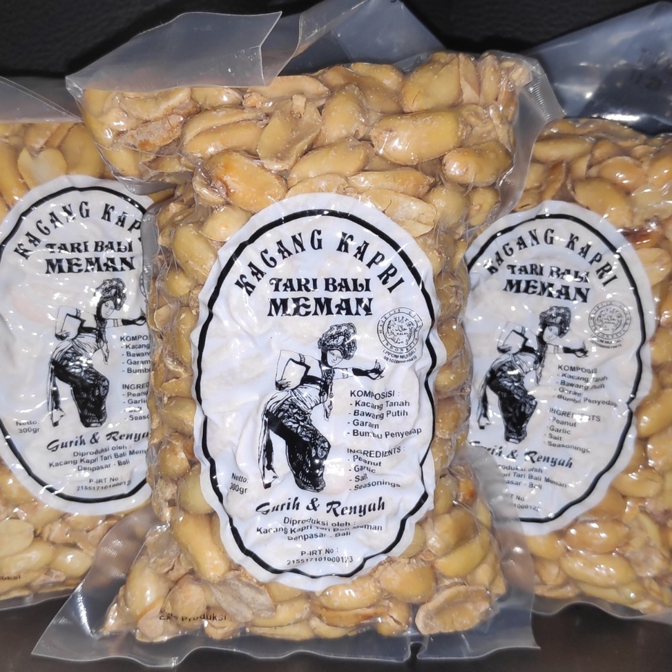 

7.7 Brand Kacang Kapri Tari Bali 300 Gram