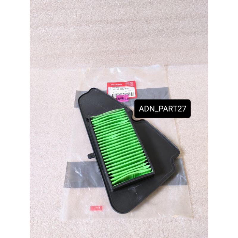 Filter/saringan udara (KOJ) Genio/beat new led/Scoopy new 2021/beat deluxe/beat street led