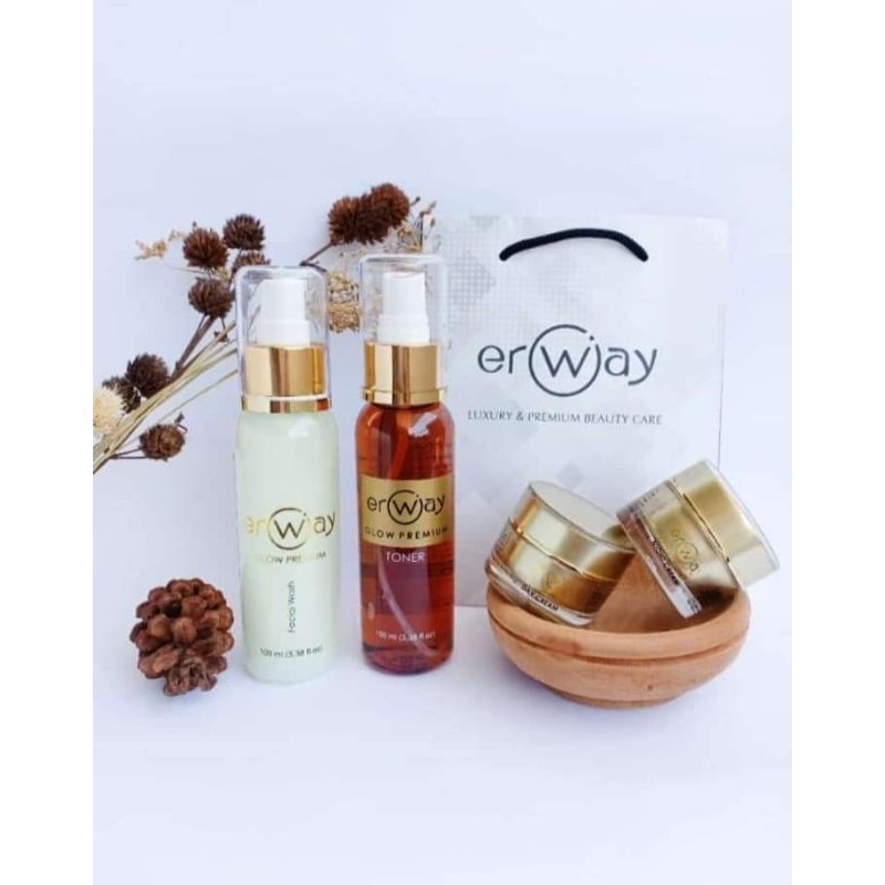 (COD) PAKET ERWAY MAGIC GLOW PREMIUM/PALING AMPUH ATASI FLEX BANDEL/PUTIH DALAM 10 HARI