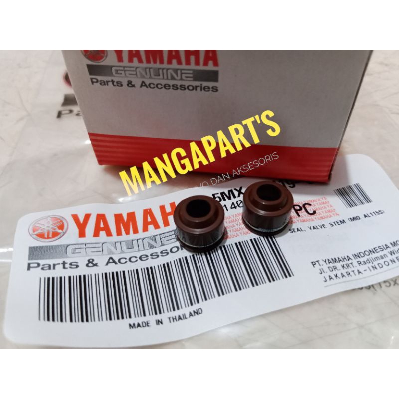 Sil klep nouvo mio original yamaha seal klep seal valve stem sepasang