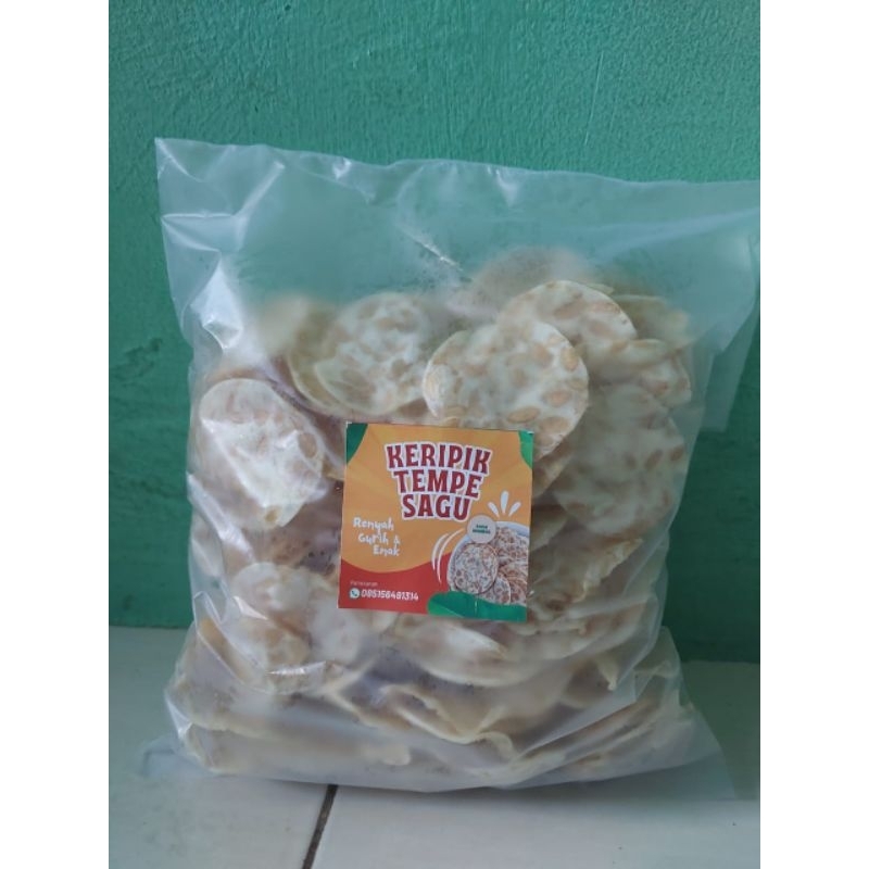 

kripik tempe sagu 250 gr