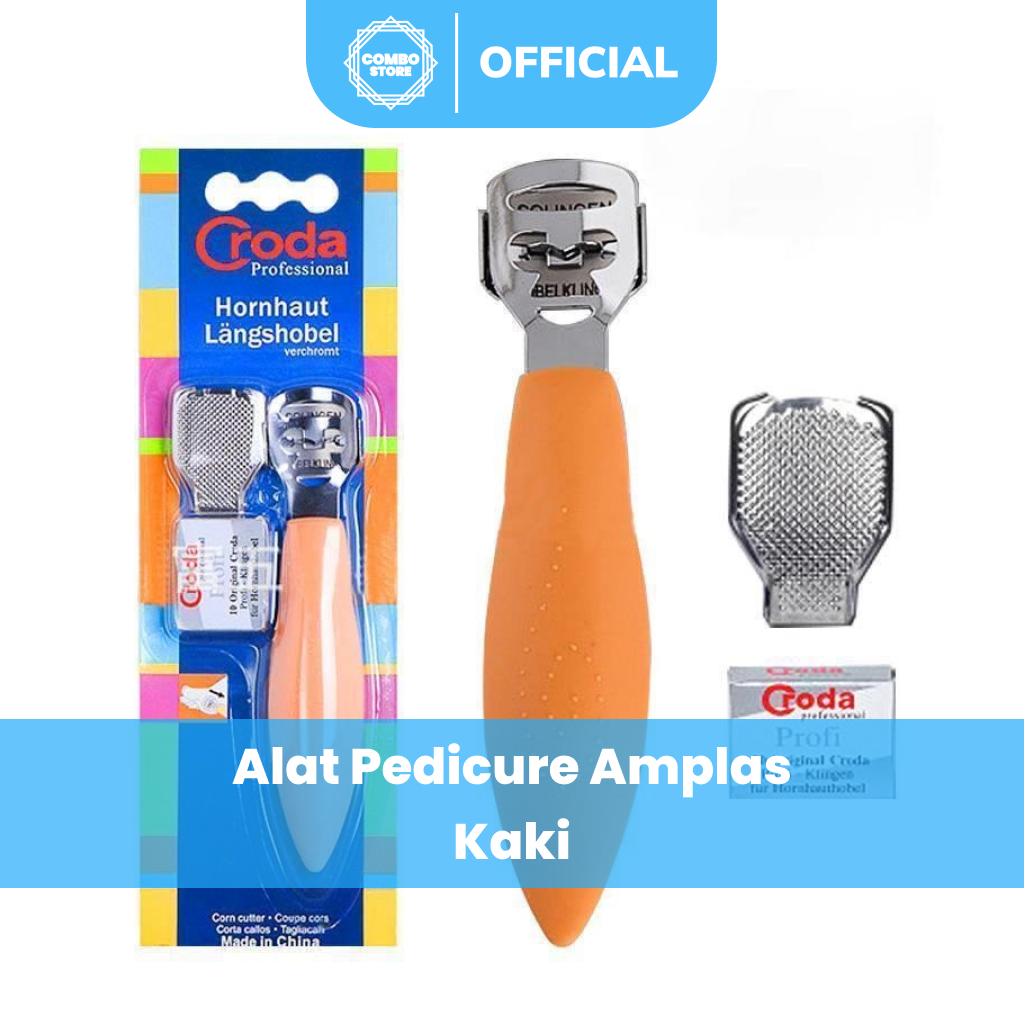 Alat Pedicure Amplas Kaki Kikir Kaki Pecah Pembersih Tumit Pecah Penghalus Kaki Penghilang Kapalan