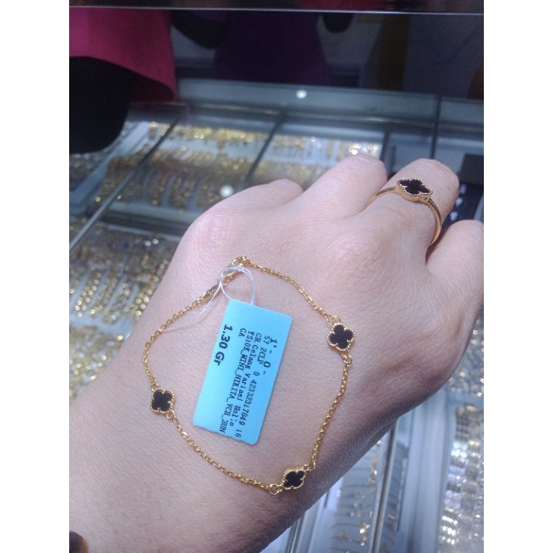 Gelang Vanclieef   kadar 10karat "Semar Nusantara"