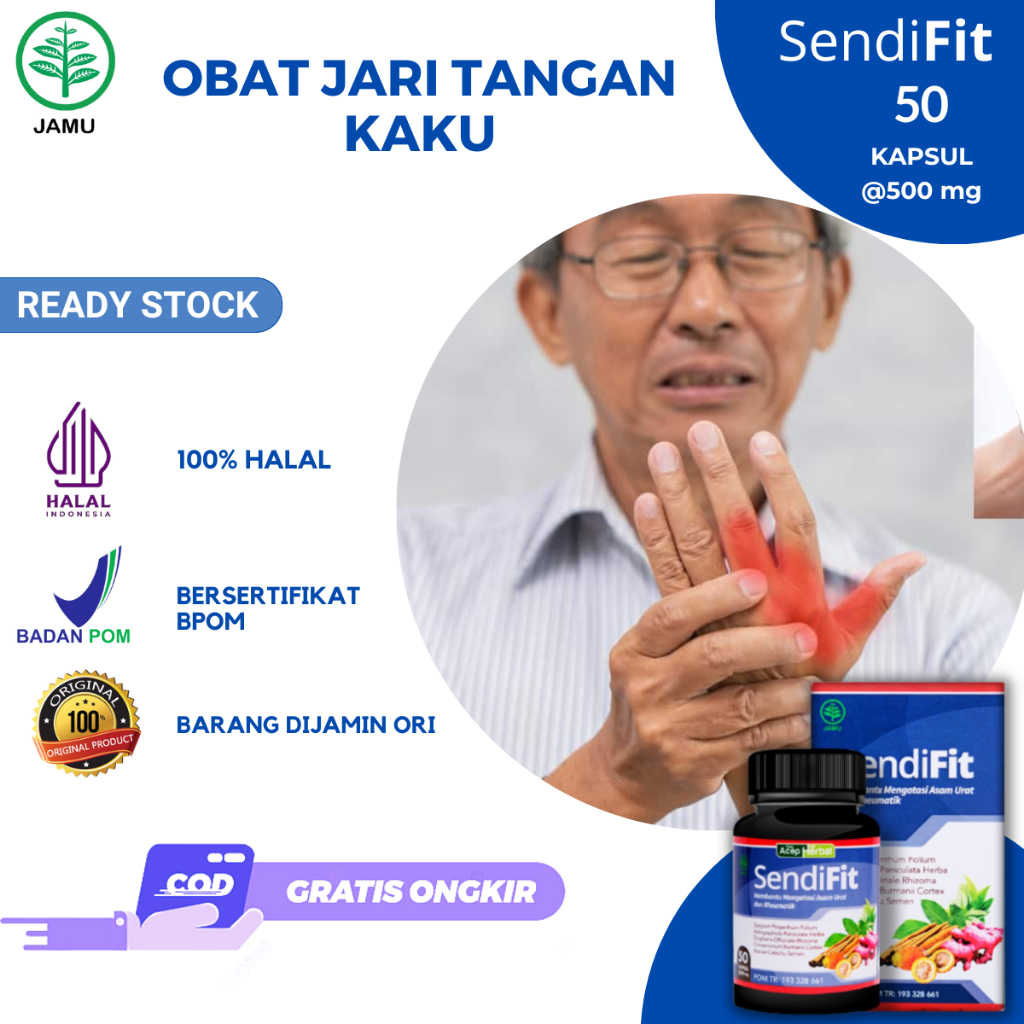 Obat Jari Tangan Kaku Trigger Finger Nyeri Jari Susah Ditekuk Sering Kram Kebas Kesemutan Baal Jari 