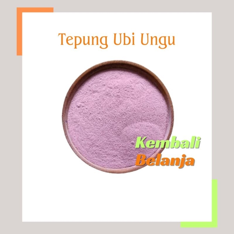 

Tepung Ubi Ungu 1 Kg/ Tepung Ubi Jalar Ungu/ Tepung Telo