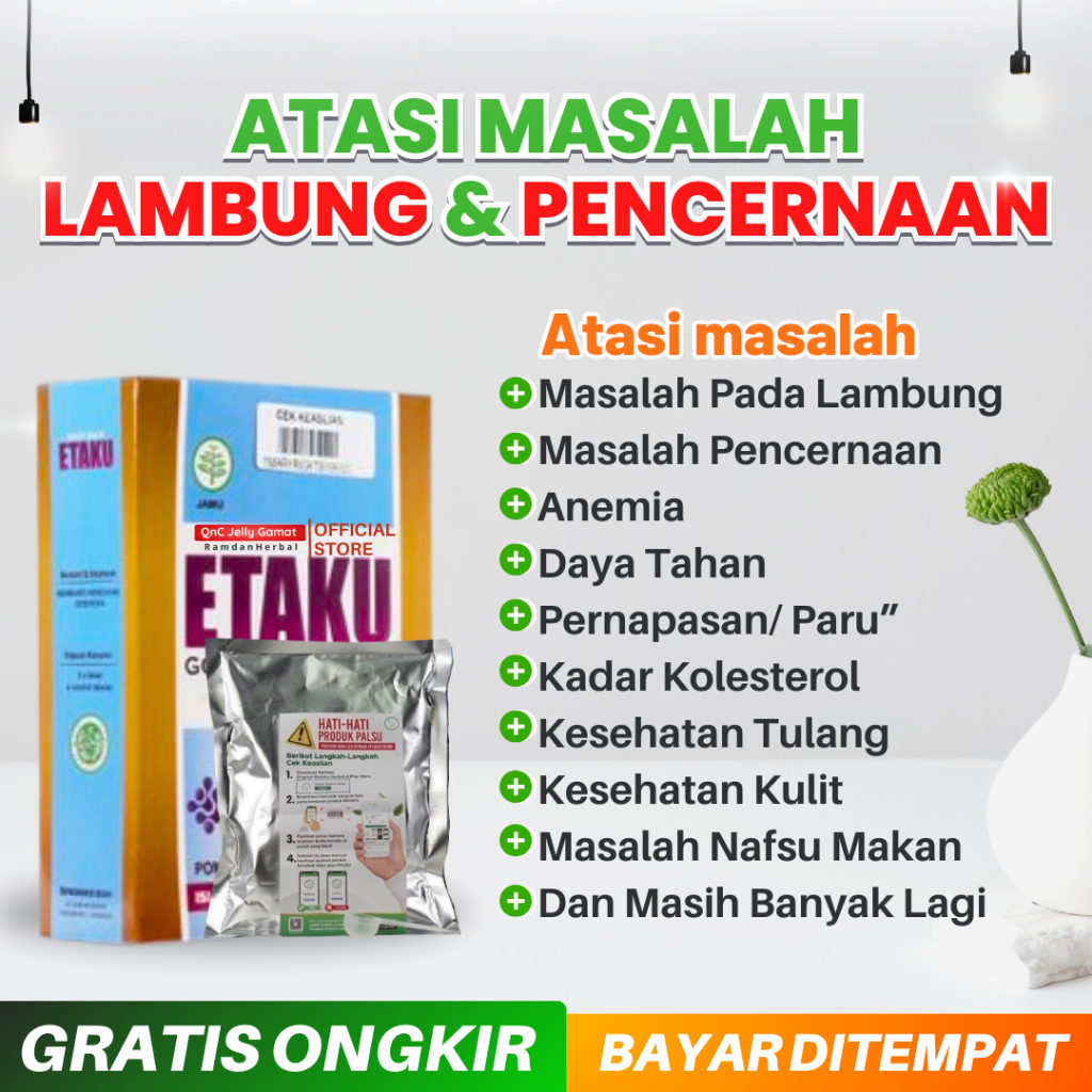 

Susu Untuk Lambung dan Pencernaan Etaku Goat Milk Susu Kambing Etawa Bubuk 200gr