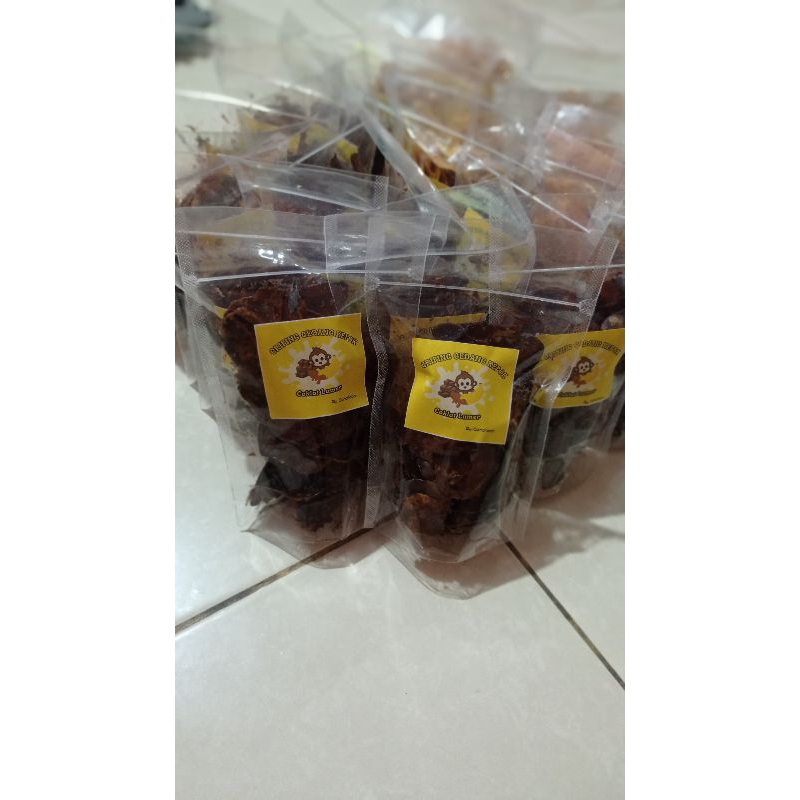 

Kripik Pisang / Criping Gedang Coklat Lumer