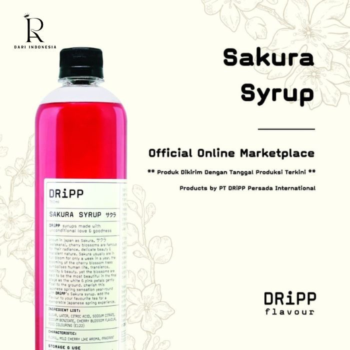 

DRIPP - Minuman Sirup Sakura サクラ 760 ml