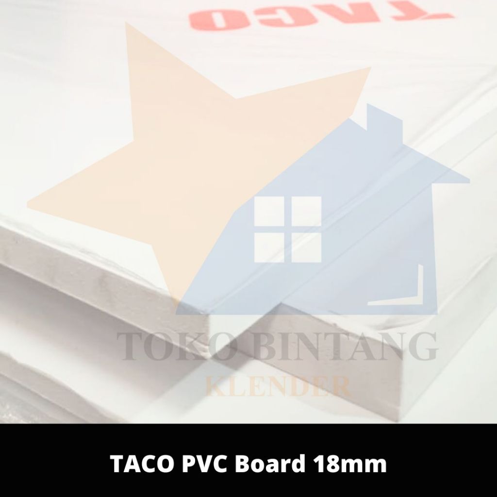 TACO PVC Board 18mm Ukuran 122 x 244cm