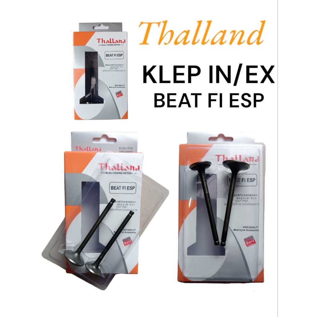 Klep in ex / payung klep / klep set beat fi esp / beat injek esp merek thalland