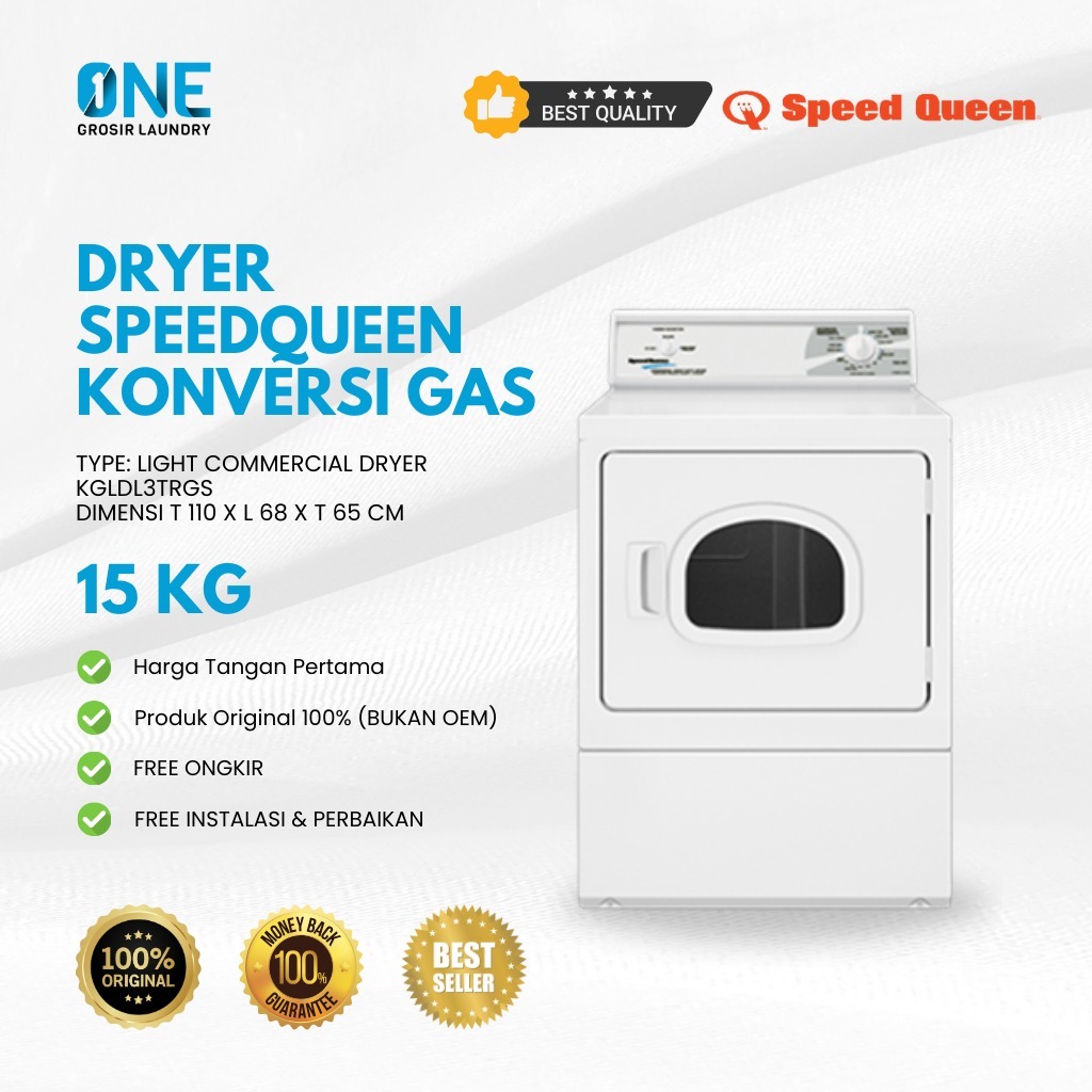 Mesin Pengering Dryer Speedqueen 15 Kg Best Seller