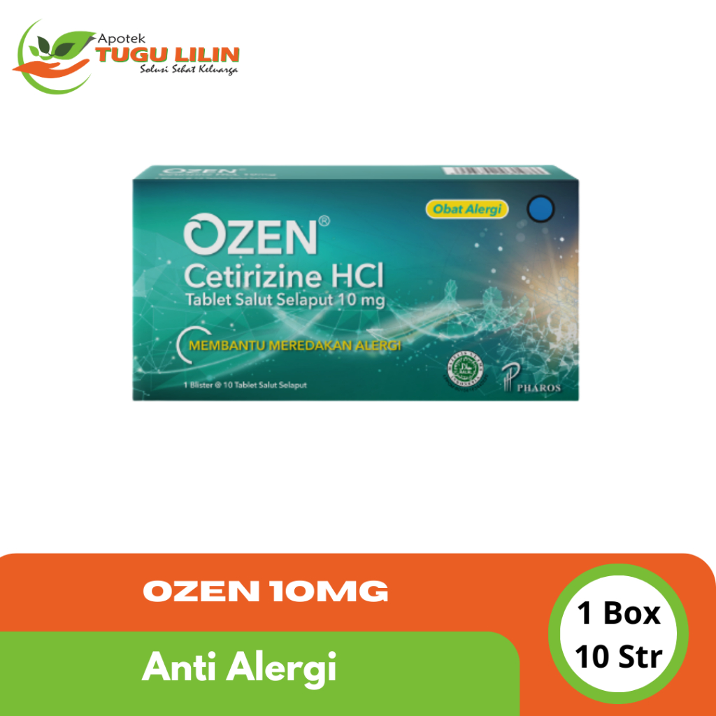 Ozen 10 mg - Cetirizine