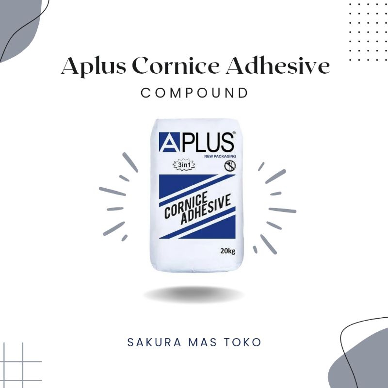 Aplus Cornice Adhesive Compond / Kompon