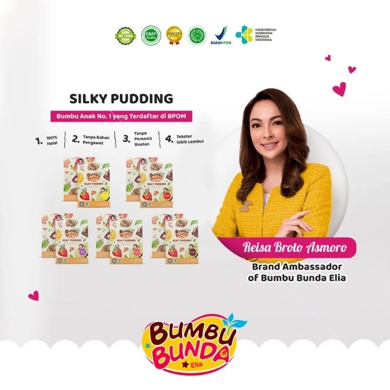 

BUMBU BUNDA - Elia Silky Puding Anak/ Snack MPASI/ Silky Puding