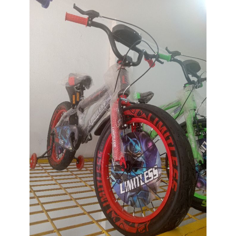 Sepeda Anak Sepeda BMX 18 inch LIMITLESS ( BAN JUMBO 3.0 )