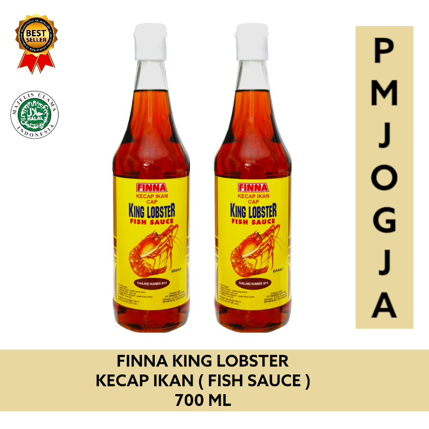 

FINNA Kecap Ikan King Lobster 700ml – Pichai Fish Sauce 700 ml +buble udara