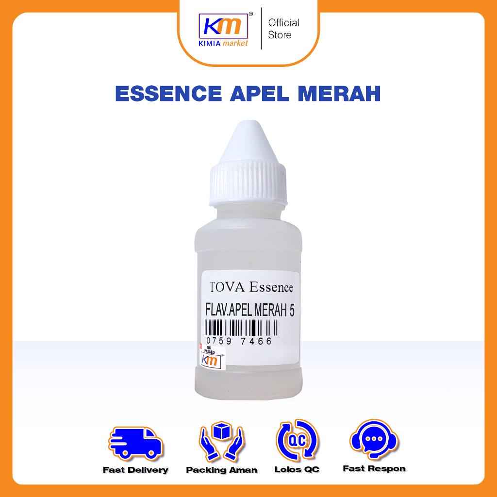 

Essence Makanan / Minuman TOVA flavor Red Apple 50ml/ Perisa Makanan / Penambah Aroma Cair / Perisa Cair Apel Merah / Essen Apel Merah Makanan/Minuman
