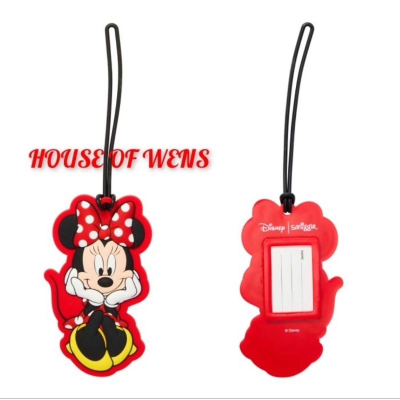 

Smiggle Minnie Mouse Bag Tag-Bag Tag Tali Minnie Mouse Smiggle-Original