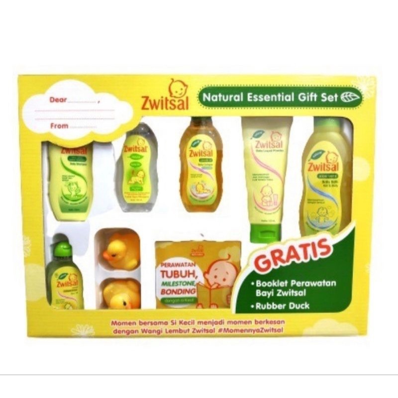 Zwitsal Baby Gift Set Natural Essential Gift Set Zwitsal