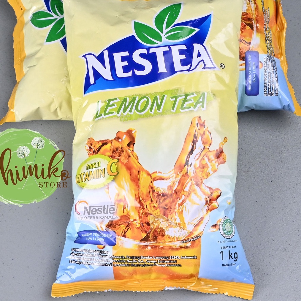 

✨STAR✨ Nestle Nestea Lemon Tea 1 kg Kemasan Resto gas !!