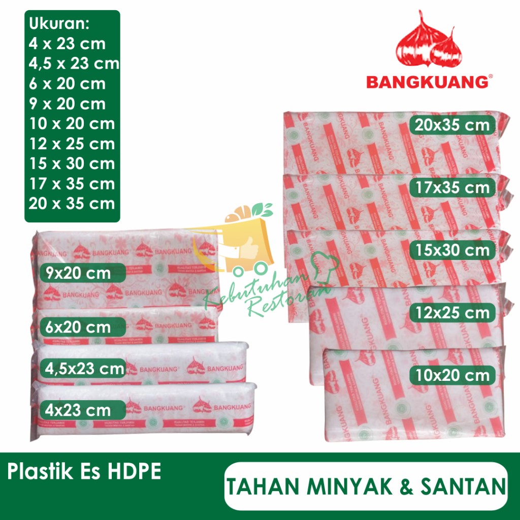 [Plastik PE] Bangkuang - Plastik Es Mambo Bengkuang - Plastik Makanan Berkuah Bengkoang