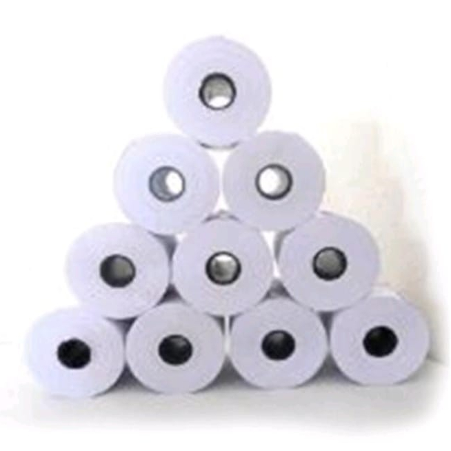 

OKAY kertas thermal struk printer ppob kasir 58x40 mm premium hitam warna jelas isi 10 ROOL