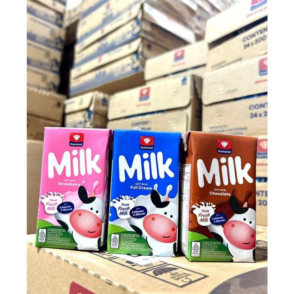 

Susu UHT Diamond Milk 125 ml