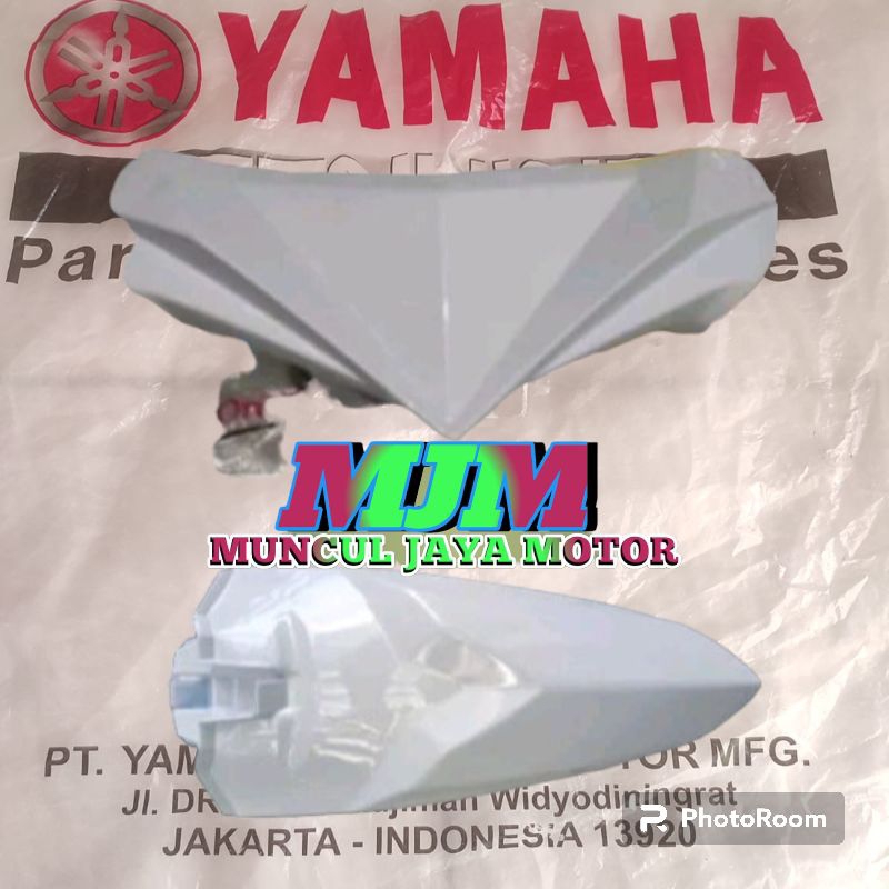 spakbor dan batok mio m3 putih original yamaha genuine parts