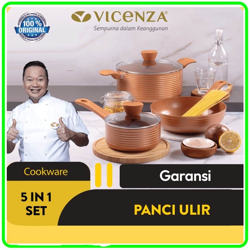 PANCI SET VICENZA V833 PANCI ULIR 5 pcs - original 100%