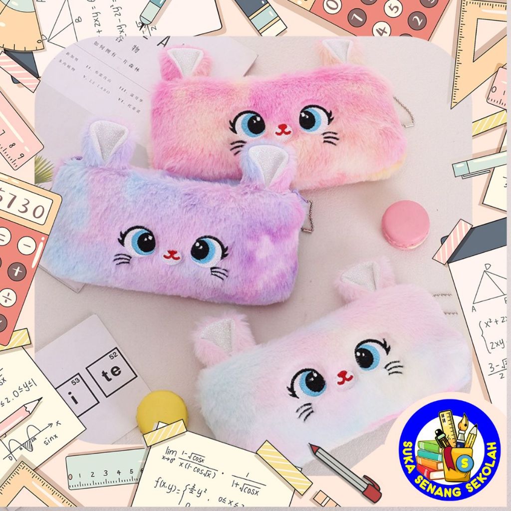

Kotak Pensil Bulu Cat / Pencil Case Cat SK0093