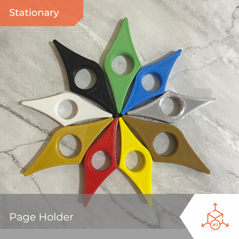 

Page Holder | Thumb Book | Penyangga Pembatas Halaman Buku | Alat Bantu Baca Buku