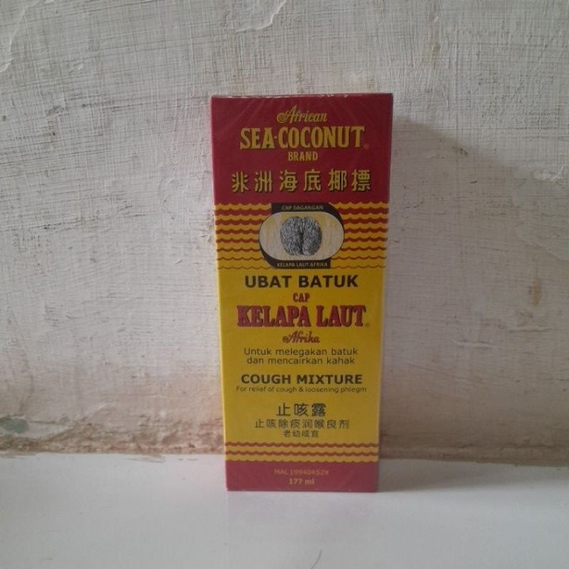 OBAT BATUK CAP KELAPA LAUT / AFRICAN SEA COCONUT BRAND 177ML