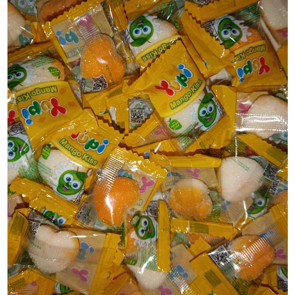 

ECER || YUPI MANGO KISS 2.4 Gram satuan Expired 2026