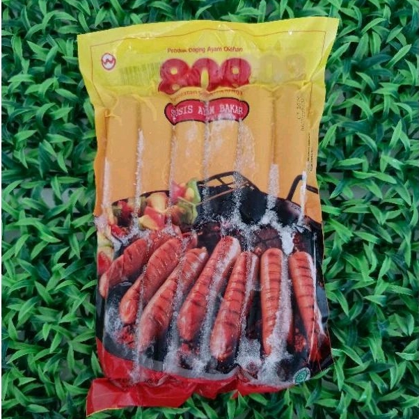 

808 Sosis Ayam Bakar Mini Isi 12 - Berat 525 Gr