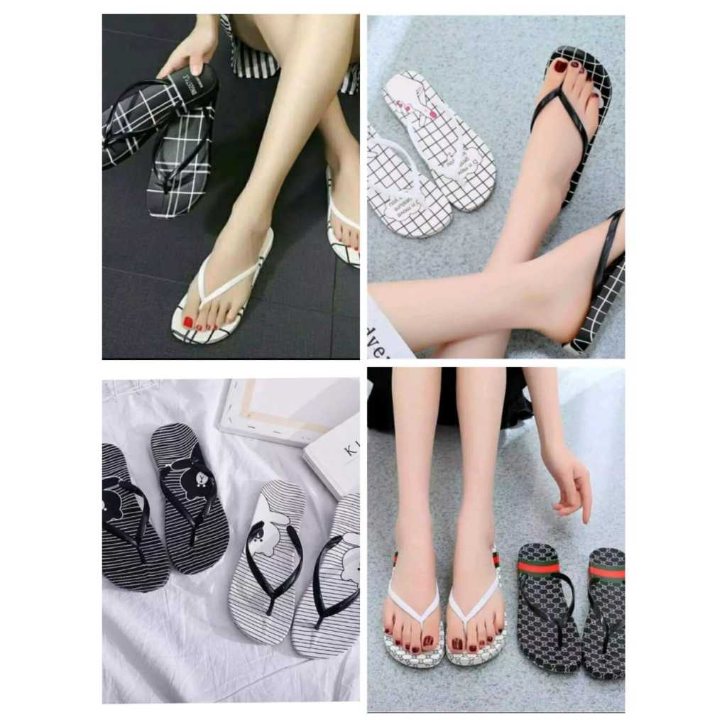 Sandal Jepit Wanita Dewasa Harga Per kodi / 20 pcs Sandal Jepit Wanita Terbaru