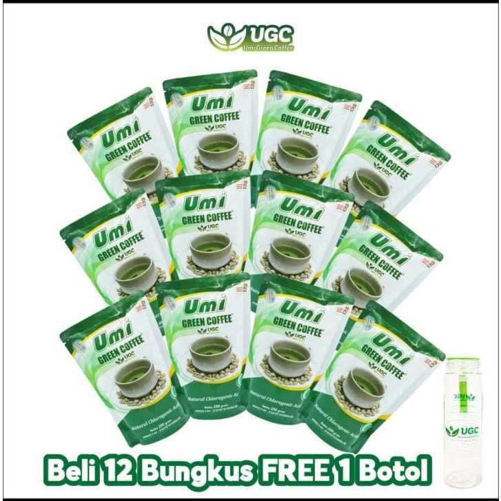

12 pcs Paket Reseller Umi Green Coffee