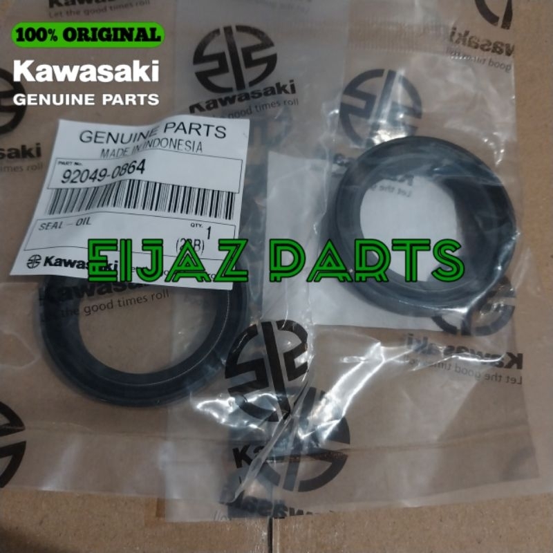 seal sil shock depan klx 230  usd original kawasaki